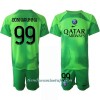Conjunto (Camiseta+Pantalón Corto) Portero Paris Saint-Germain Gianluigi Donnarumma 99 Primera Equipación 2022-23 - Niño